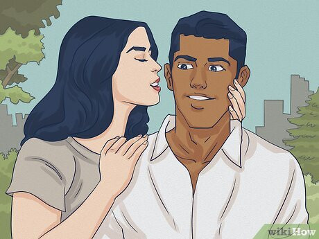 Step 4 Whisper something sexy in his ear.