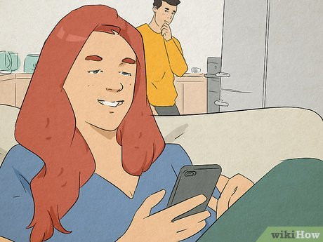 Step 1 He’s noticed something in your electronic communication.