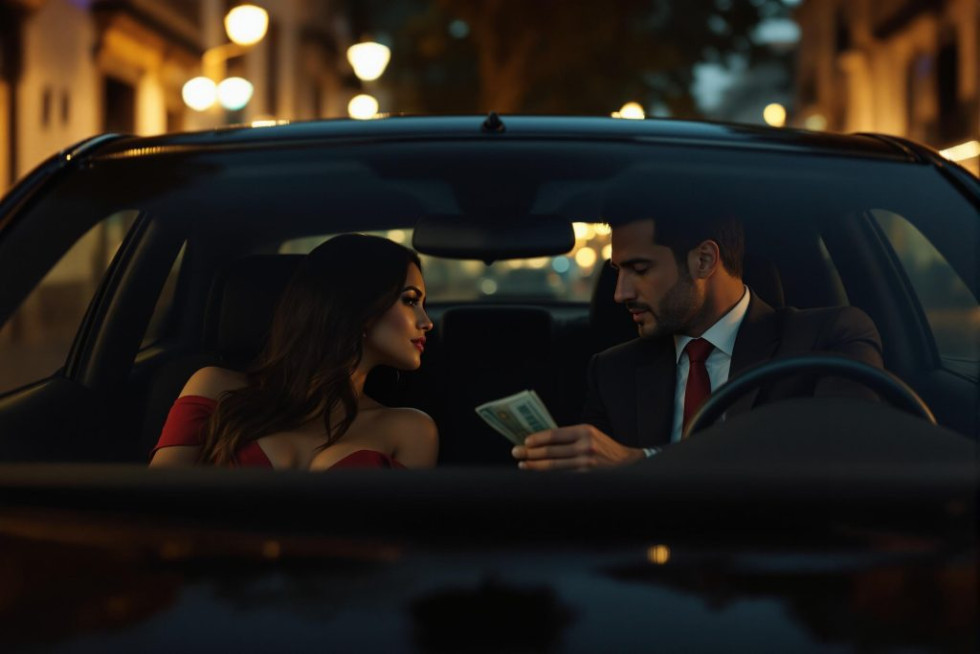 在车内支付陪伴费