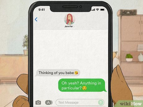 Turn up the heat with this playful response.