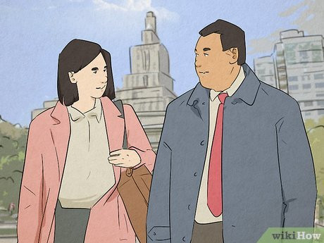 Ask her about her day.