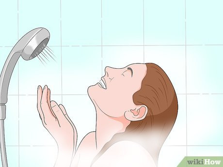 Step 2 Take a shower.