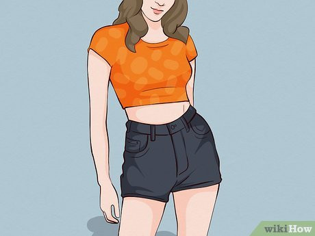 A statement crop top will be attractive and eye-catching.