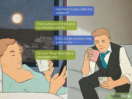 Step 3 They make fewer efforts to hang out.