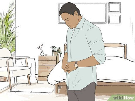 Carry yourself in a self-assured way at your date.