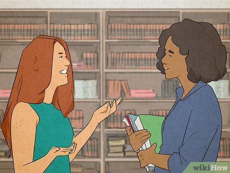 Step 2 Chat with people when you’re out and about.