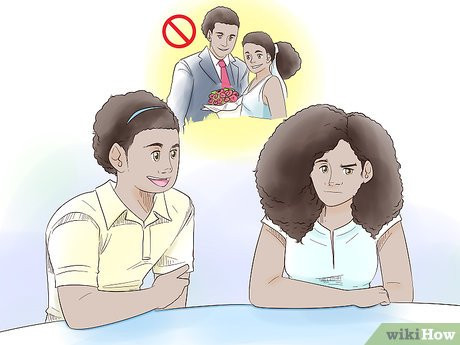 Step 6 Stick to light conversation throughout the date.