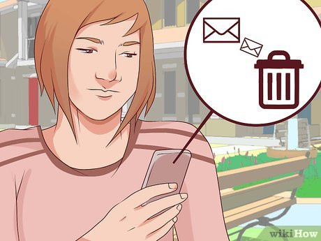 Step 5 Delete your messages.