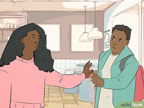 Step 7 Turn down physical advances clearly and directly.