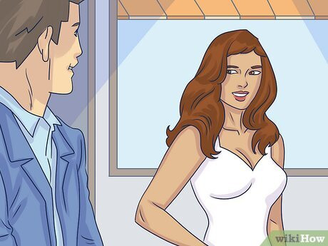 Step 2 Make eye contact.