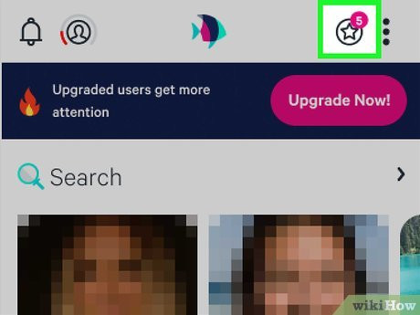 Step 8 Click the notification bell icon at the top of the page.