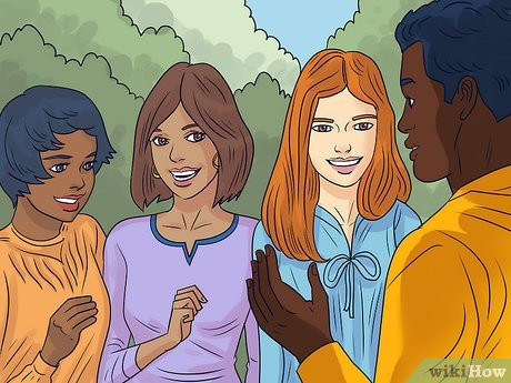 Step 4 Get to know her friends.