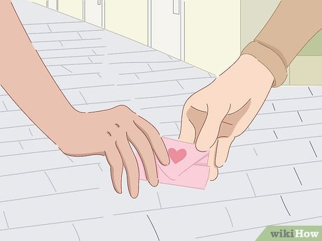 Step 2 Pass him a note in the hall.