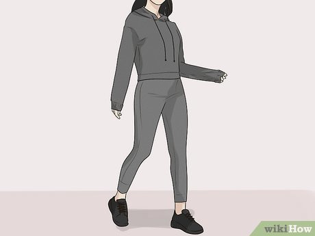 Fun active wear looks both casual and cool.