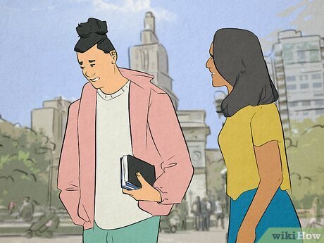 Step 3 Take note if he avoids your question.